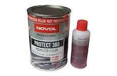 Novol 90016 PROTECT 380 Polyesterový stříkací tmel (0.8+0,08L-Cetox-12-OB RED)