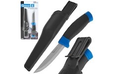 Nůž finka BLACK SURVIVAL SERIES, 215/105 mm s pouzdrem - GEKO
