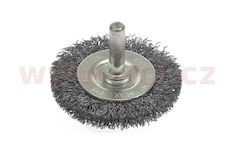 Okružní kartáč, prům. 50 mm, drát 0,3 mm, stopka 6 mm, LUKAS (Německo)