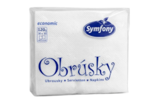 Papírové ubrousky Economic 120g 30x30cm