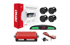 Parkovací asistent LED 4 senzory černé