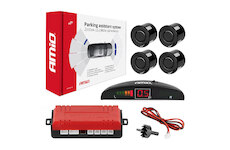 Parkovací asistent LED 4 senzory černé