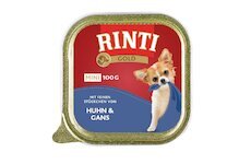 Paštika RINTI GOLD Mini kuře+husa 100g