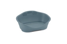 Pelíšek plast 1 modro-šedá 56,5 x 42 x 24,2 cm