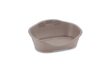 Pelíšek plast 2 světle hnědá 68,5 x 49 x 27,5 cm