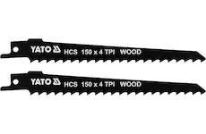 Pilové listy HCS 150MM 4TPI 2ks