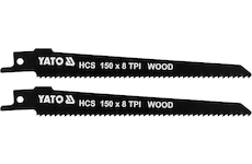 Pilové listy HCS 150MM 8TPI 2ks