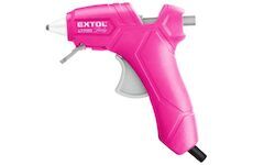 Pistole tavná lepící, pr.7,2mm, 25W, růžová EXTOL LADY