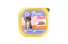 Plaisir Cat Kitten kuřecí, vanička 100 g