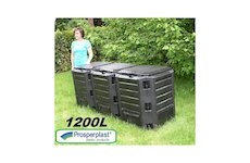 Plastový kompostér 1200l, černý MODULE COMPOGREEN