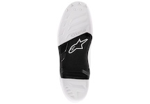 podrážky pro boty TECH 7, ALPINESTARS (černé/bílé, pár, pro velikost 42)