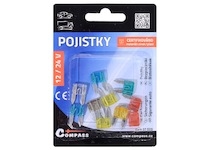 Pojistky nožové MINI 10 ks