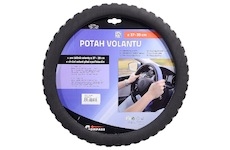 Potah volantu SOFT šedý