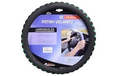 Potah volantu SOFT zelený