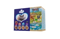 Prevital Farm Selection kočka mix masa a ryb v omáčce, kapsa 85 g (12 pack)
