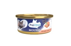PreVital kočka losos, konzerva 85 g