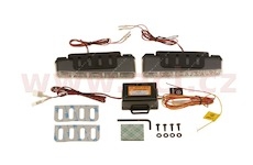 přídavná světla LED pro denní svícení šikmé (12 V) sada