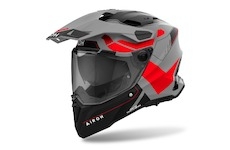 přilba COMMANDER 2 Reveal, AIROH (matná červená fluo, vel. XL) 2024