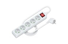 Prodlužovací přívod RPC 28, 1,5 m, 5 zásuvek, 3 x 1,0 mm² WS RETLUX
