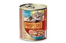 PROPESKO Cat losos v želé, kousky 830 g