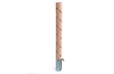 Psí pisoár design 3 dřevěný 40 cm