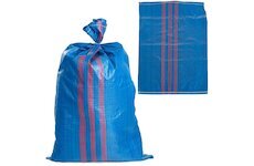 Pytel polypropylenový 50x80 cm, 30 kg, modro-červený - GEKO