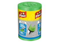 Pytle na odpad FINO 35l, 100ks, zatahovací, s uchy, color (8571050009)