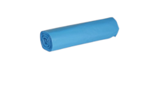 Pytle na odpad LDPE 120l, 25ks/role, 50my, 70x110cm, modré