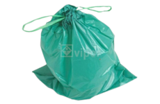 Pytle na odpad s páskou LDPE 60l, 10ks, EKO zelené