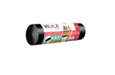 Pytle na odpad viGO! HDPE Q022, 60l, 50ks, 6my, 60x70cm, černé