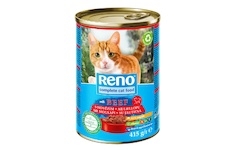 RENO Cat hovězí, kousky 415 g