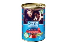 RENO Dog hovězí, kousky 415 g