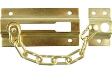 Řetěz na dveře zlatý