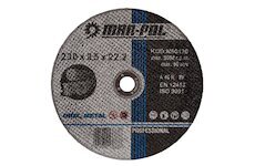 Řezný kotouč 230×2,5×22,2 mm, na kov - MAR-POL