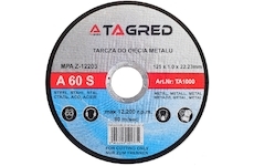 Řezný kotouč do kovu 125 x 1.0 TAGRED