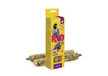 RIO tyčinky pro střední papoušky s medem a oříšky 2x75g