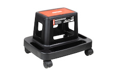 Rolovací pracovní sedadlo s vestavěným úložným prostorem na nářadí 135 kg