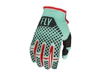 rukavice KINETIC SE, FLY RACING - USA 2023 (mint/černá/červená, vel. 3XL)