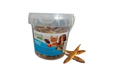 Rybičky sušené (3 - 7 cm) JUKO, dóza 500 ml ( 80g )