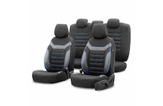 Sada autopotahů OTOM INDIVIDUAL 203 BLACK/BLUE 3-ZIP