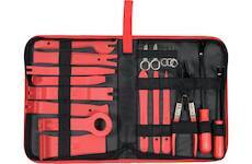 Sada k demontáži čalounění a autorádia 19 ks YT-08442