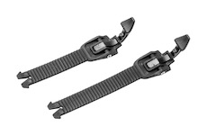 sada pásku přezek pro boty COROZAL/BELIZE, ALPINESTARS (černé, sada 2 ks)