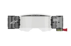 sada ROLL-OFF WIDE VISION pro brýle VISION 8/5/3, ALPINESTARS (čiré plexi, čepy pro strhávací slídy)