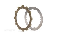 sada spojkových lamel a plechů (PRO RACE směs), NEWFREN (10+8 ks)