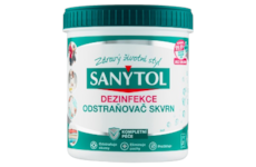 SANYTOL dezinfekce, odstraňovač skvrn 450g do pračky