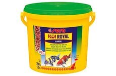 Sera základníé krmivo pro koi a iostatní jezírkové ryby Koi Royal Large 3,8l Nature