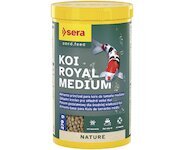 Sera základníé krmivo pro koi a iostatní jezírkové ryby Koi Royal Medium 1000ml Nature