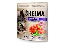 SHELMA Cat Sterilised Salmon GF 750 g