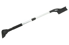 Škrabka s košťátkem BLACK teleskopická 77 - 100cm