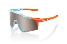 sluneční brýle SPEEDCRAFT Soft Tact Two Tone, 100% (HIPER stříbrné sklo)